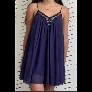 Express Trapeze Babydoll Dress